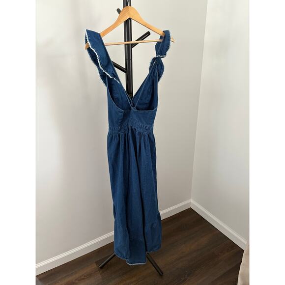 Molly Bracken Blue Maxi Dress - Picture 5 of 6